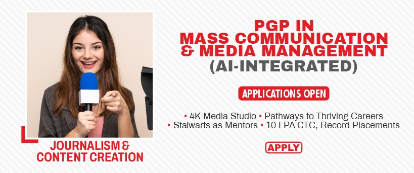 PGP MCMM – Journalism & Content Creation (AI-Integrated)