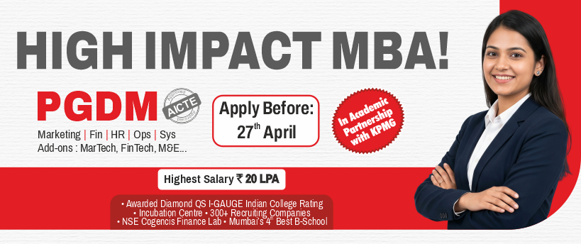 Post Graduate Diploma in Management - PGDM. AICTE Approved.