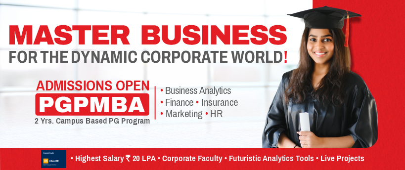 PGPMBA (Post Graduate Programme in Management and Business Administration)