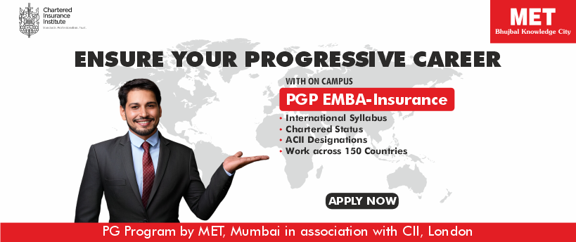 PGP EMBA-Insurance (Post Graduate Programme in Empowered Management and Business Administration-Insurance)