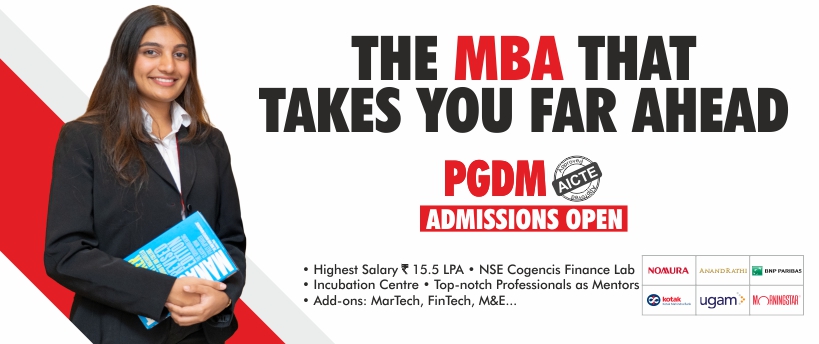 Post Graduate Diploma in Management - PGDM. AICTE Approved.